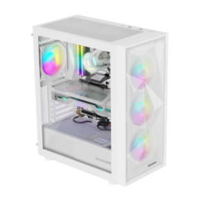 Carcasa GENESIS Diaxid 605 ARGB, Mid Tower, White