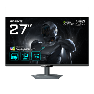 Monitor Gaming Gigabyte G27U, 27", 3840 x 2160 pixeli, Black, 2 ani Garantie
