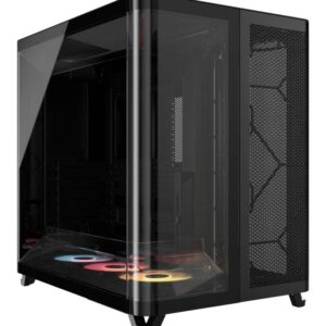 Carcasa CORSAIR AIR 5400 RS-R ARGB, RGB, Mid Tower, Black