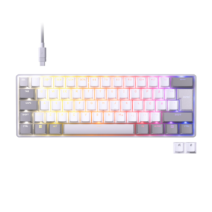 Tastatura Da CORSAIR CLIPPER PRO MINI 60, Nu, Cu fir, Alb