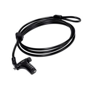 Cablu de securitate laptop Trust, lungime cablu 180 cm, negru