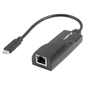 Adaptor rețea USB-C 3.1 RJ45 1x RJ45 1 Gb, cu cablu