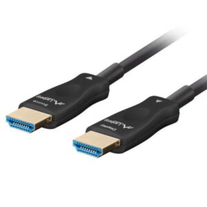 Cablu HDMI M/M v2.1 30 m optic negru AOC