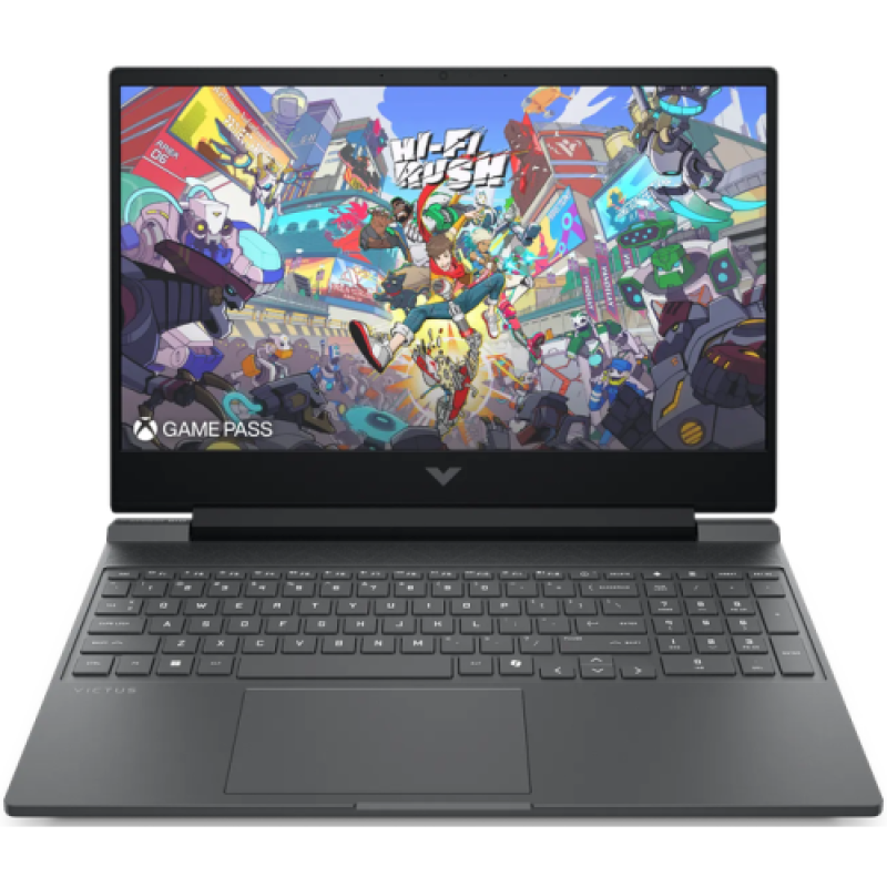 Laptop Gaming HP Victus 15-fa3006nn, cu procesor Intel Core 7 230H, 15.6'' IPS, 16 GB DDR4, 512 GB, NVIDIA GeForce RTX 3050, 6GB GDDR6, Fr OS, 3 ani Garantie