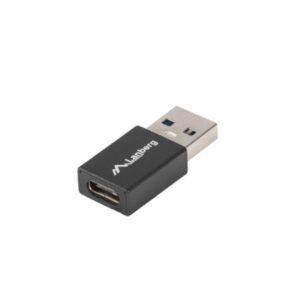 Adaptor USB-C(F) 3.1 -> USB-A(M) negru LANBERG