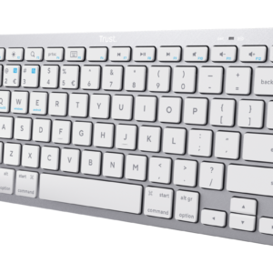 Tastatura Trust 24651, Wireless, Alb