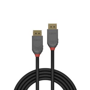 Cablu Lindy LY-36483, DisplayPort 1.2 Cable, Anthra Line