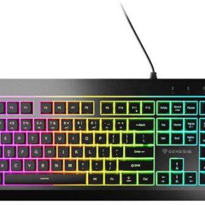 Tastatura Gaming Genesis Rhod 530, RGB, USB, Negru