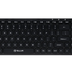 Tastatura Tellur Mini, Wireless, Negru