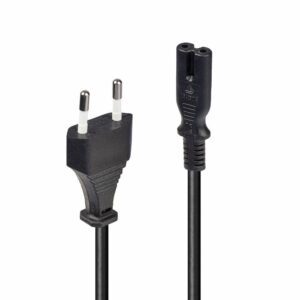 Cablu alimentare Lindy Euro C8 - IEC C7, 5m, negru Description Connector A: Euro Mains Plug Connector B: IEC C7 Cable type: H03-VV-H2F 2 x 0.75mm² Colour: Black https://www.lindy-international.com/Mains-Cable-with-Euro-Connector- 5m.htm?websale8=ld0101.ld021102&pi=30423&ci=80