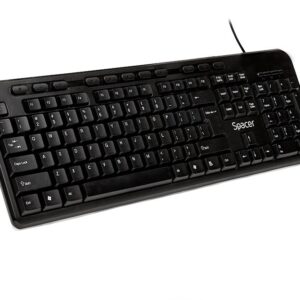 Tastatura SPACER SPKB-169, RGB, USB, Negru