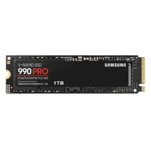 SSD Samsung, 990 PRO, retail, 1TB, NVMe M.2 2280 PCI-E, R/W speed:7450/6900 MB/s