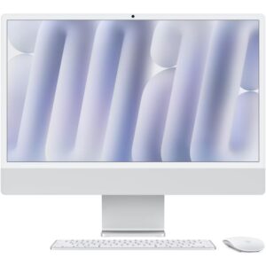 Apple iMAC 24" Retina 4.5k/ Apple M4 (CPU 10-core, GPU 10-core, Neural Engine16-core)/16GB/256GB - Silver - INT KB (2024)